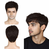 TrueHair Wig for Men – Natural Look Full Head Wig for Boys & Middle-Aged Men