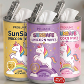 SunSafe Unicorn Wipes