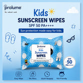 Kids Sunscreen Wipes SPF 50 ++++