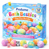 Bath Besties Fun Fizz Bombs (Pack of 12) – Toy Inside Every Bath Bomb
