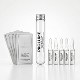 Hair Reboot Test Tube Therapy Dual Phase Protein + Liquid Repair System Lab Test Tube Packaging | 1 Tube + 5 Powder Sachets + 5 Liquid Ampoules