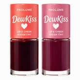 DewKiss Lip & Cheek Water Tint CherrySwipe and PinkMist -Pack of 2