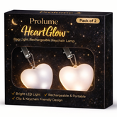 HeartGlow Bag Light Rechargeable Keychain Lamp