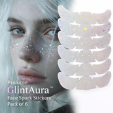 GlintAura Face Spark Stickers