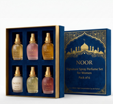 Noor Attar Inspired Perfume Set – Pack of 6 (For Women)