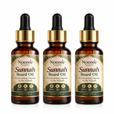 Nooree Sunnah Beard Oil-Pack of 3