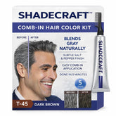 ShadeCraft Men’s Comb-In Hair Color Kit