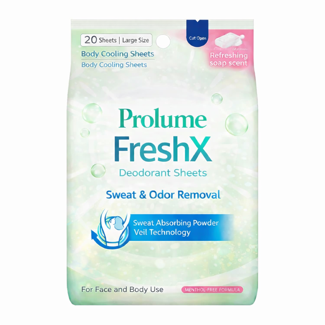 FreshX Deodorant Sheets