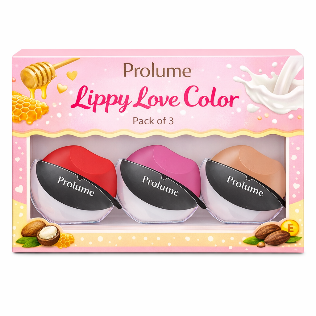 Lippy Love Lip Moisturising Balm – Pack of 3