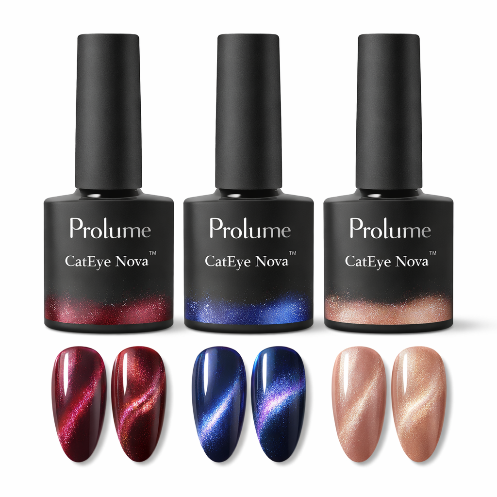 CatEye Nova 9D Magnetic Gel Nail Polish – Pack of 3