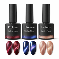 CatEye Nova 9D Magnetic Gel Nail Polish – Pack of 3