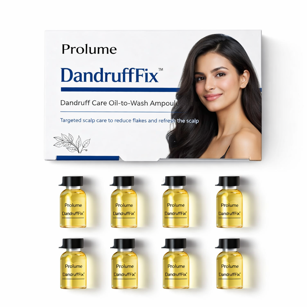 DandruffFix  Dandruff Care Oil-to-Wash Ampoule Shots