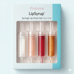 LipSyrup™ Syringe Lip Gloss Set (Pack of 4)
