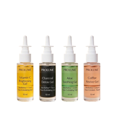 SkinRefine Face Exfoliating Gel Collection (Vitamin C, Charcoal, Aloe & Coffee Variants)
