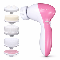 GlowSculpt 5-in-1 Electric Facial Massager & Exfoliator