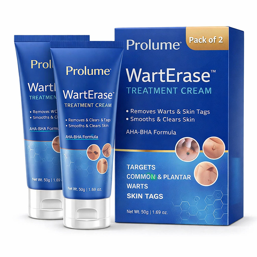 WartEraseTreatment Cream (Pack of 2)  AHA-BHA Advanced Skin Correction Formula