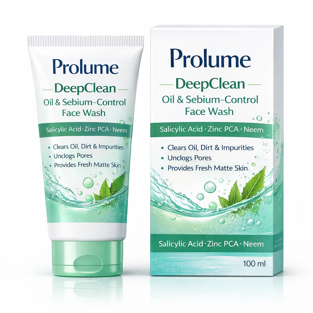 DeepClean Oil & Sebium-Control Face Wash