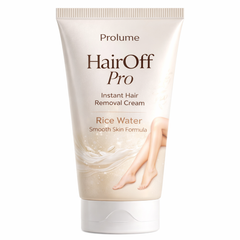 HairOff Pro Instant Hair Removal Cream – Rice Water Smooth Skin Formula