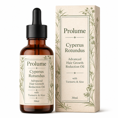 Cyperus Rotundus Advanced Hair Growth Reduction Oil with Turmeric & Aloe