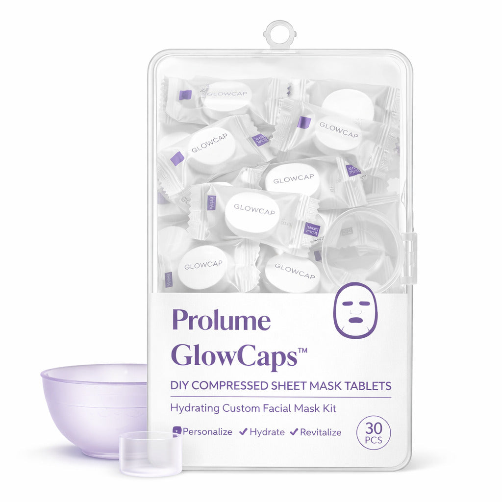 GlowCaps DIY Compressed Sheet Mask Tablets