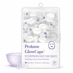 GlowCaps DIY Compressed Sheet Mask Tablets