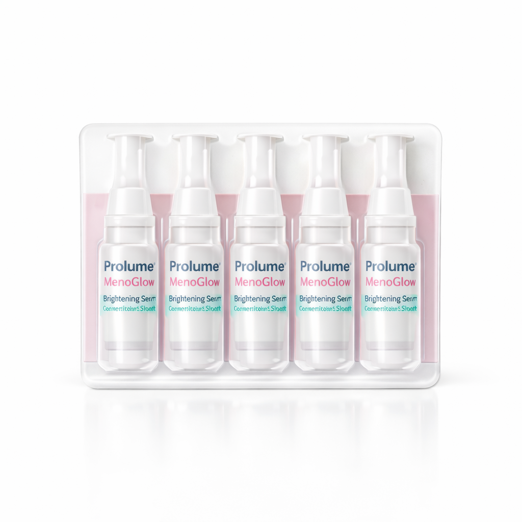 MenoGlow Brightening Serum Shots – Pack of 5
