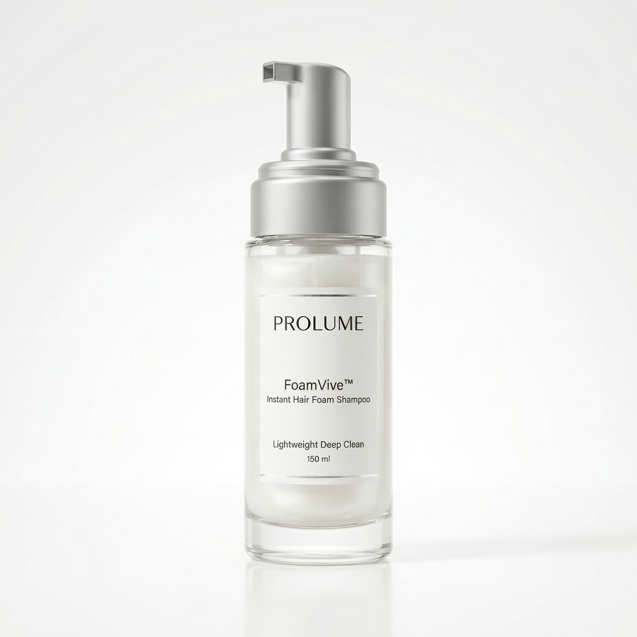 FoamVive Instant Hair Foam Shampoo  (Large Glass Vial)