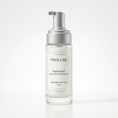 FoamVive Instant Hair Foam Shampoo  (Large Glass Vial)