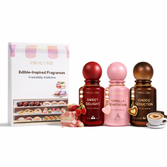 Gourmand Delicious Luxury Edible Inspired Fragrances - Set of 3