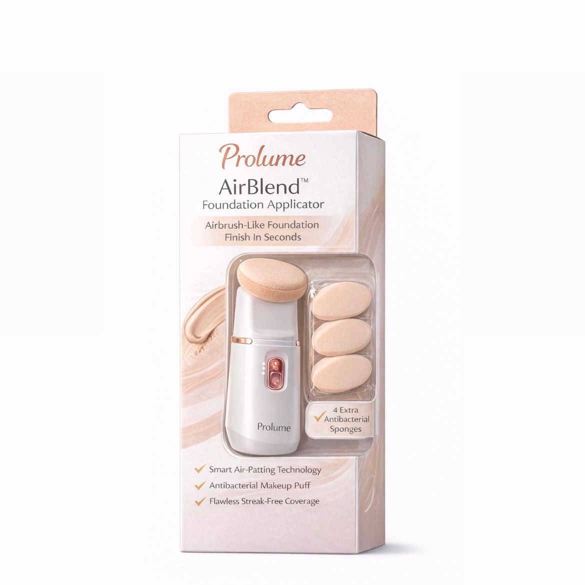 AirBlend Automatic Foundation Applicator