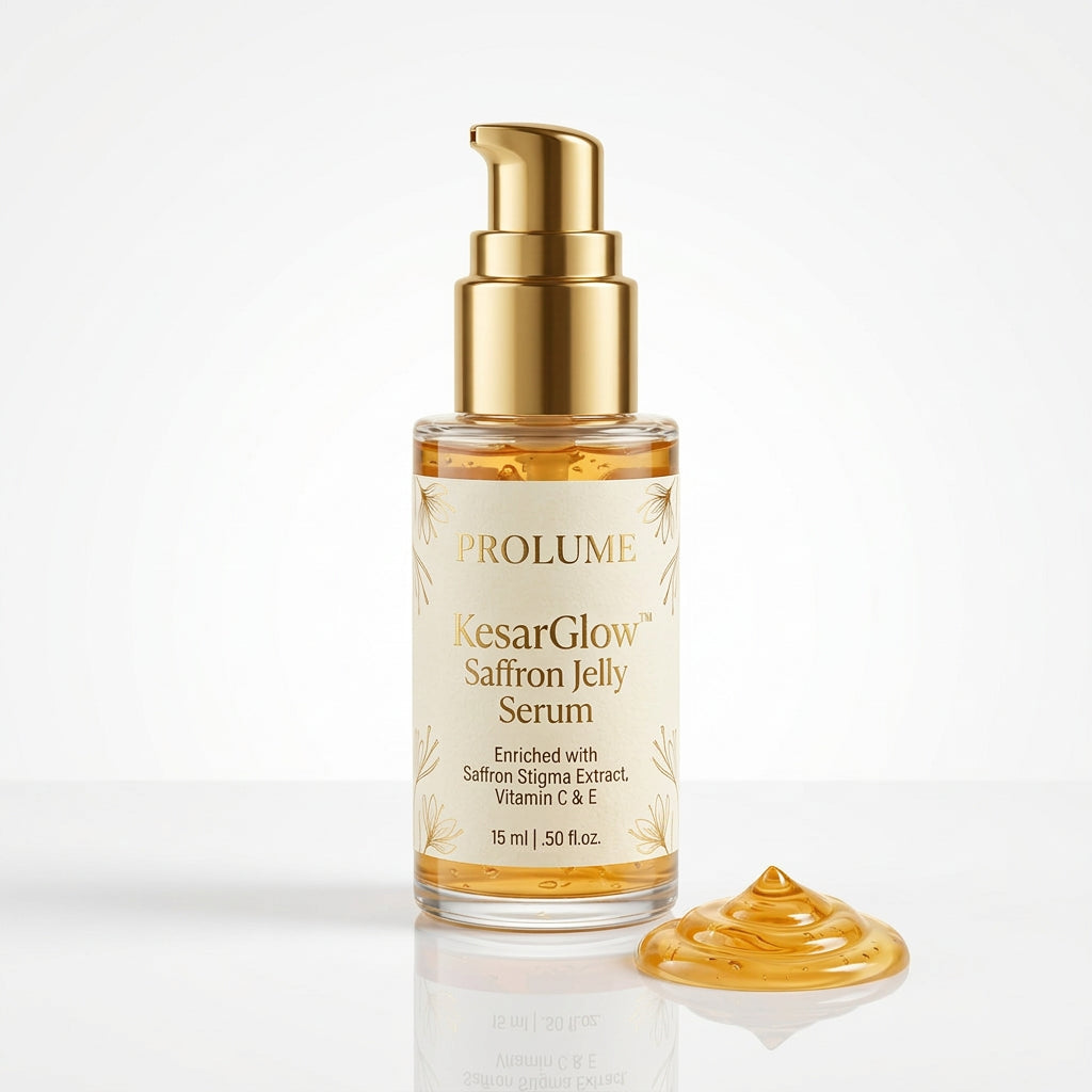KesarGlow Saffron Jelly Serum  Brightening Face Serum | Glow Boost | Lightweight Hydration