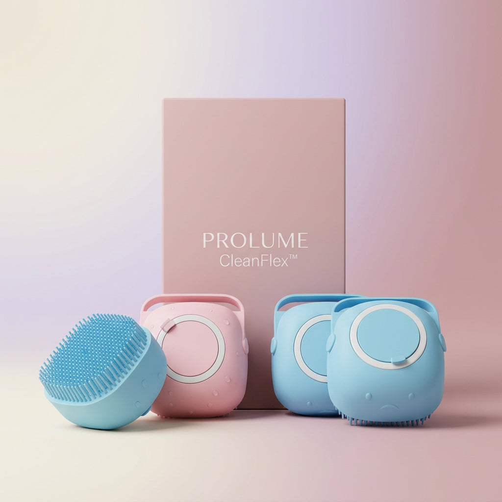 CleanFlex Silicone Body Scrubber (Pack of 3)  Hygienic Body Brush | Deep Clean | Gentle Exfoliation
