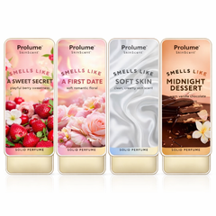 SkinScent Solid Perfume Collection (Pack of 4)