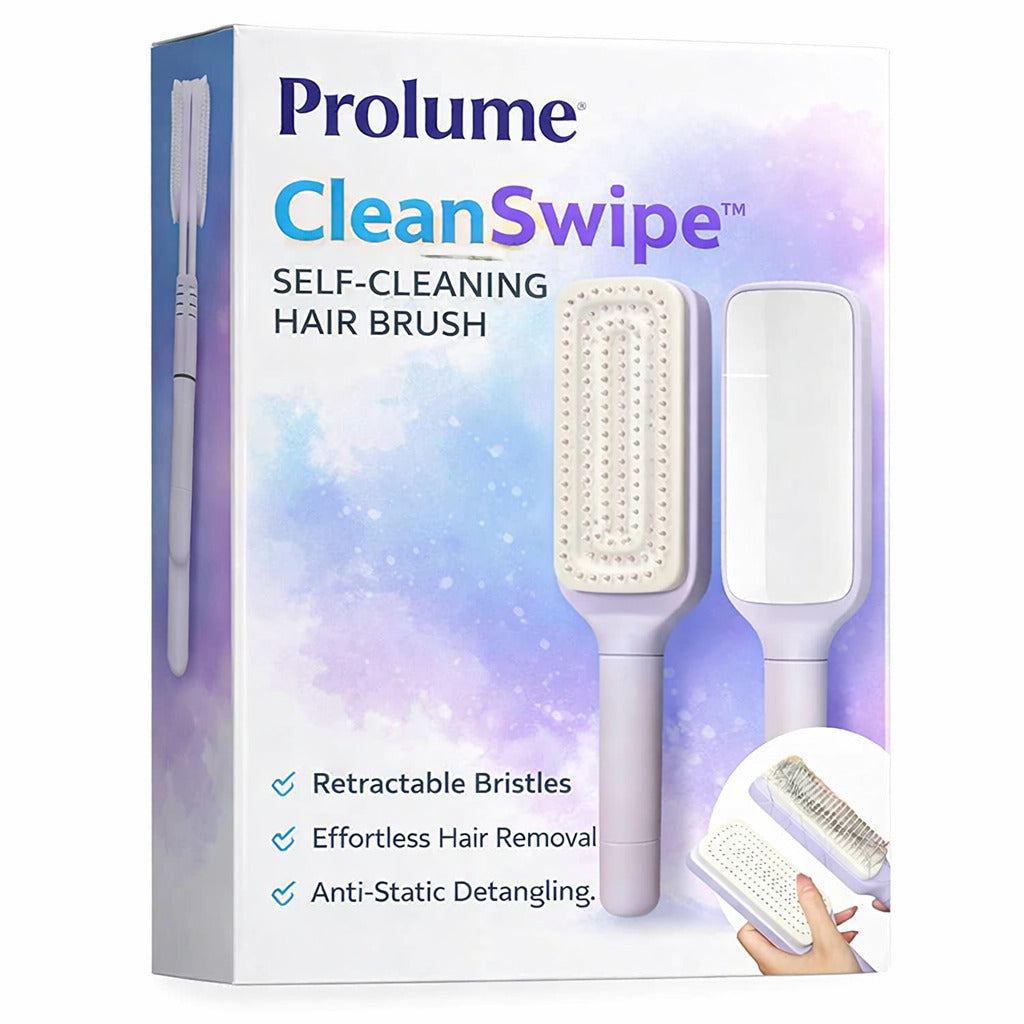 CleanSwipe Self-Cleaning Hair Brush