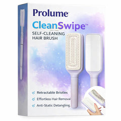 CleanSwipe Self-Cleaning Hair Brush