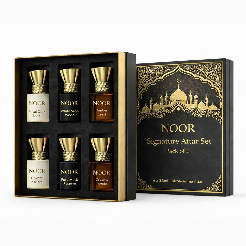 Noor Signature Attar Set - Pack of 6