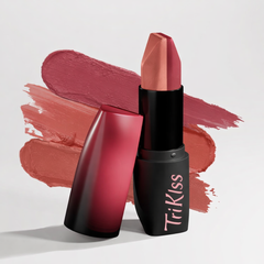 TriKiss 3-in-1 Multi Shade Lipstick – Caramel Rose