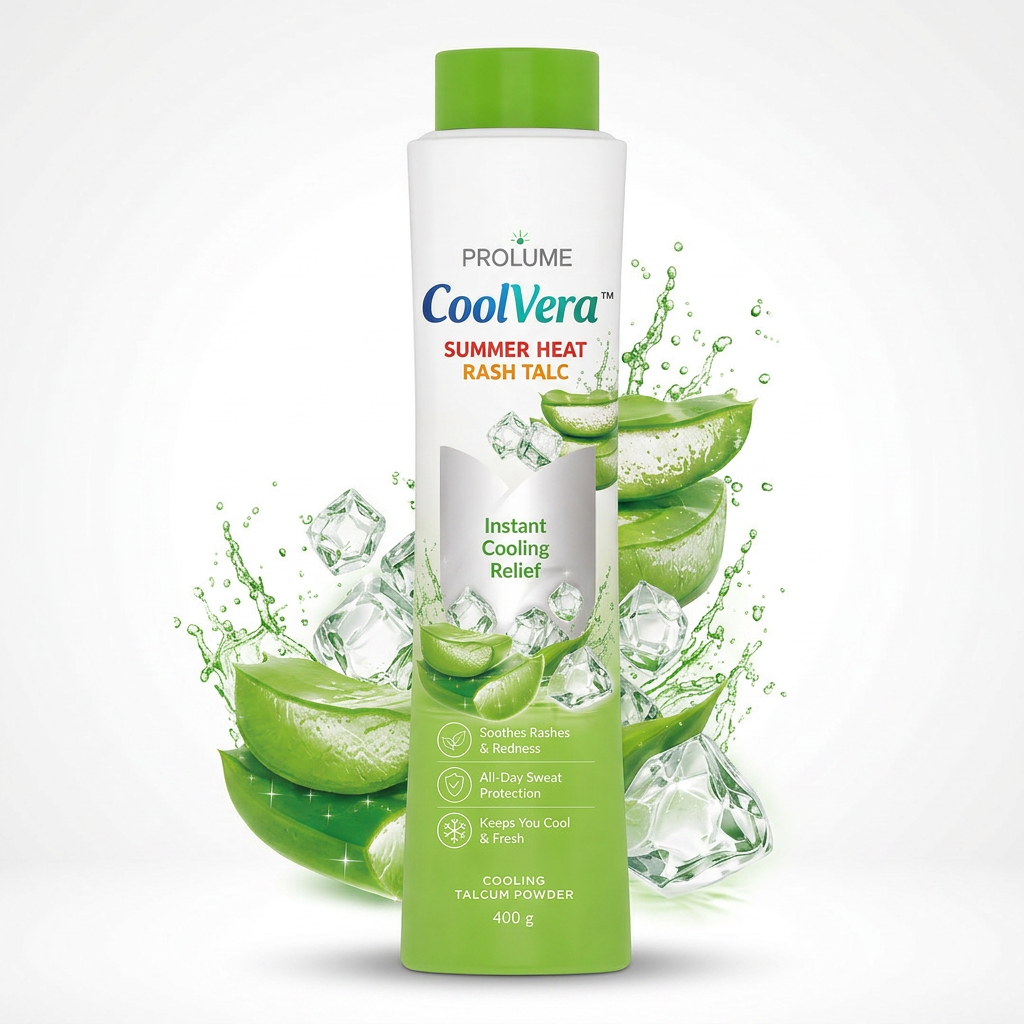 CoolVera Summer Heat Rash Talc