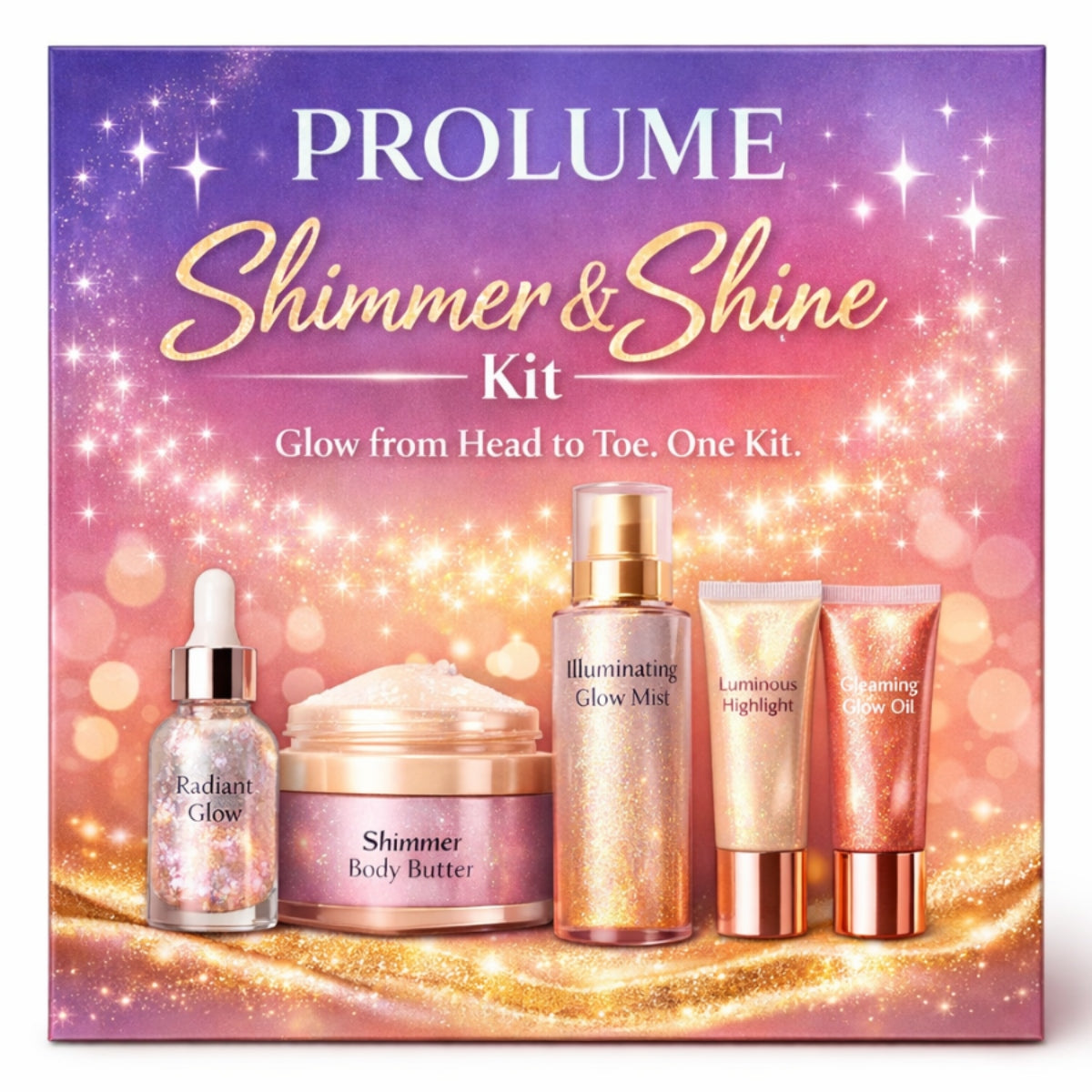 Shimmer & Shine Body Glitter Kit
