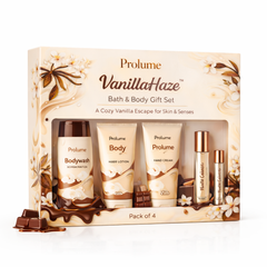 VanillaHaze  Bath & Body Gift Set - Pack of 4