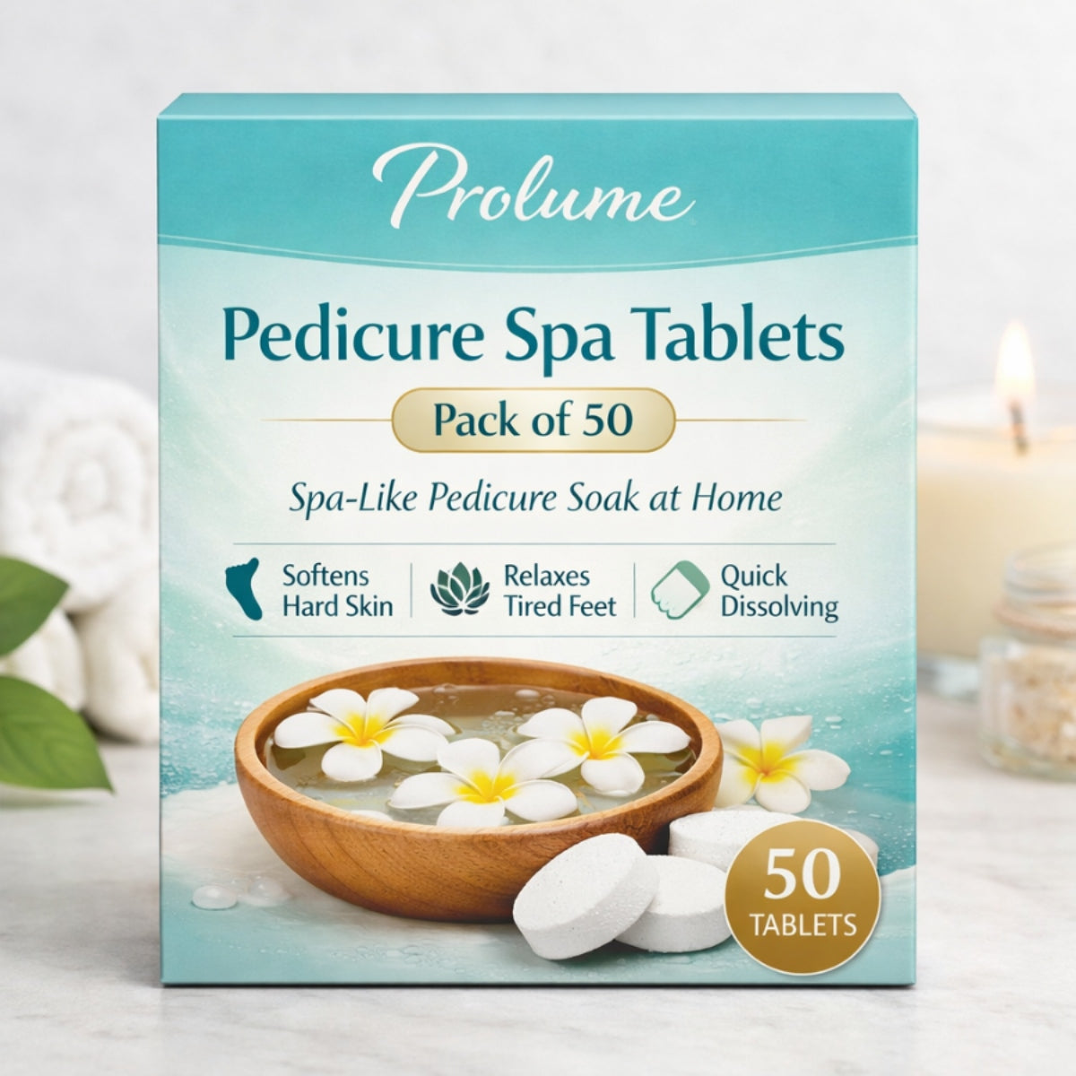 PedicureSpa Tablets – Pack of 50