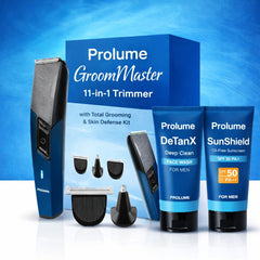 GroomMaster 11-in-1 Trimmer with Total Grooming & Skin Defense Kit