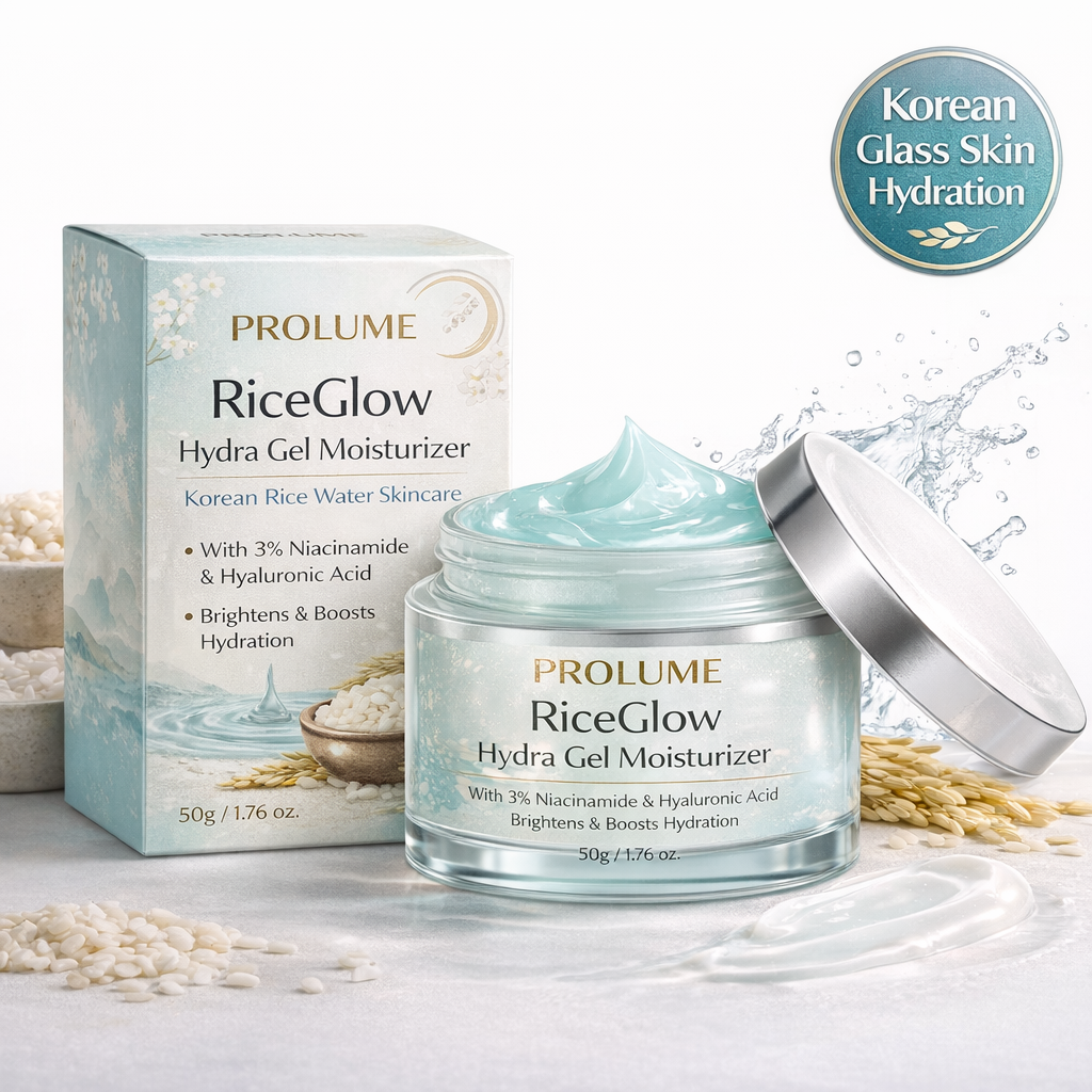 RiceGlow Hydra Gel Moisturizer – Rice Water Hydration Formula