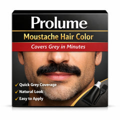 Moustache Hair Color