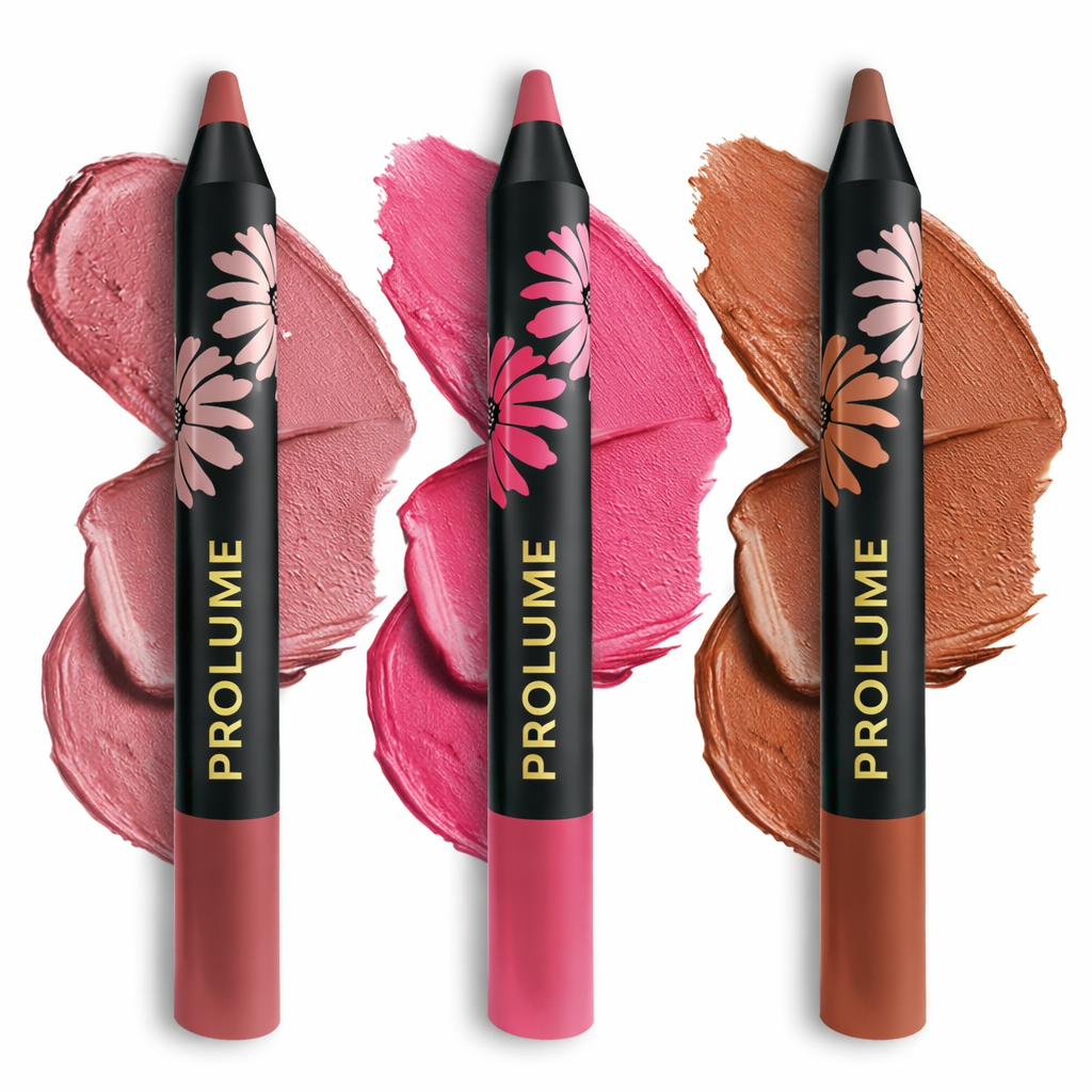 SoftDrama Matte Lip Crayon – Pack of 3