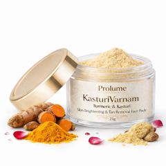 Kasturi Varnam Turmeric & Kasturi Skin Brightening & Tan Removal Face Pack