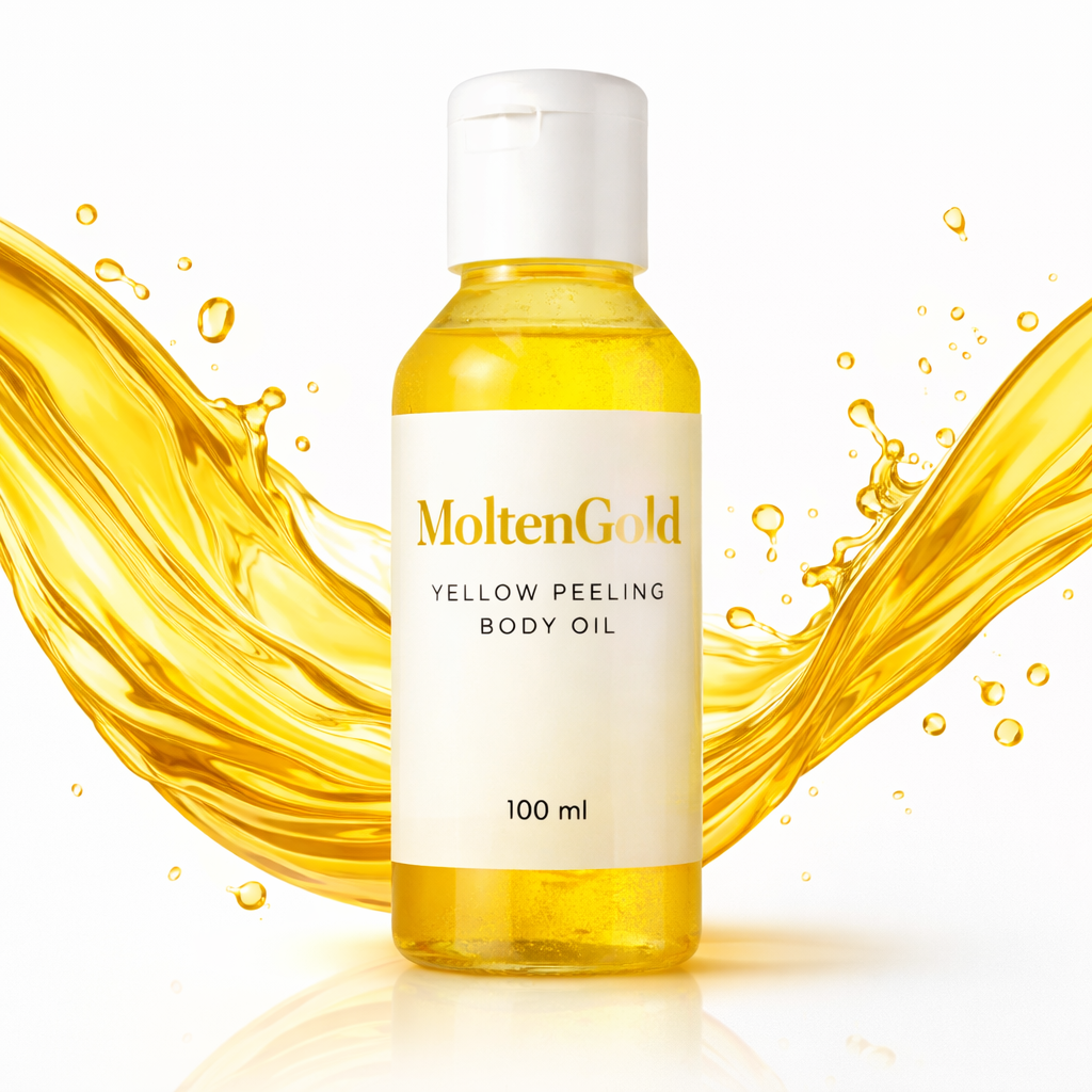 MoltenGold Yellow Peeling Body Oil – 100ml