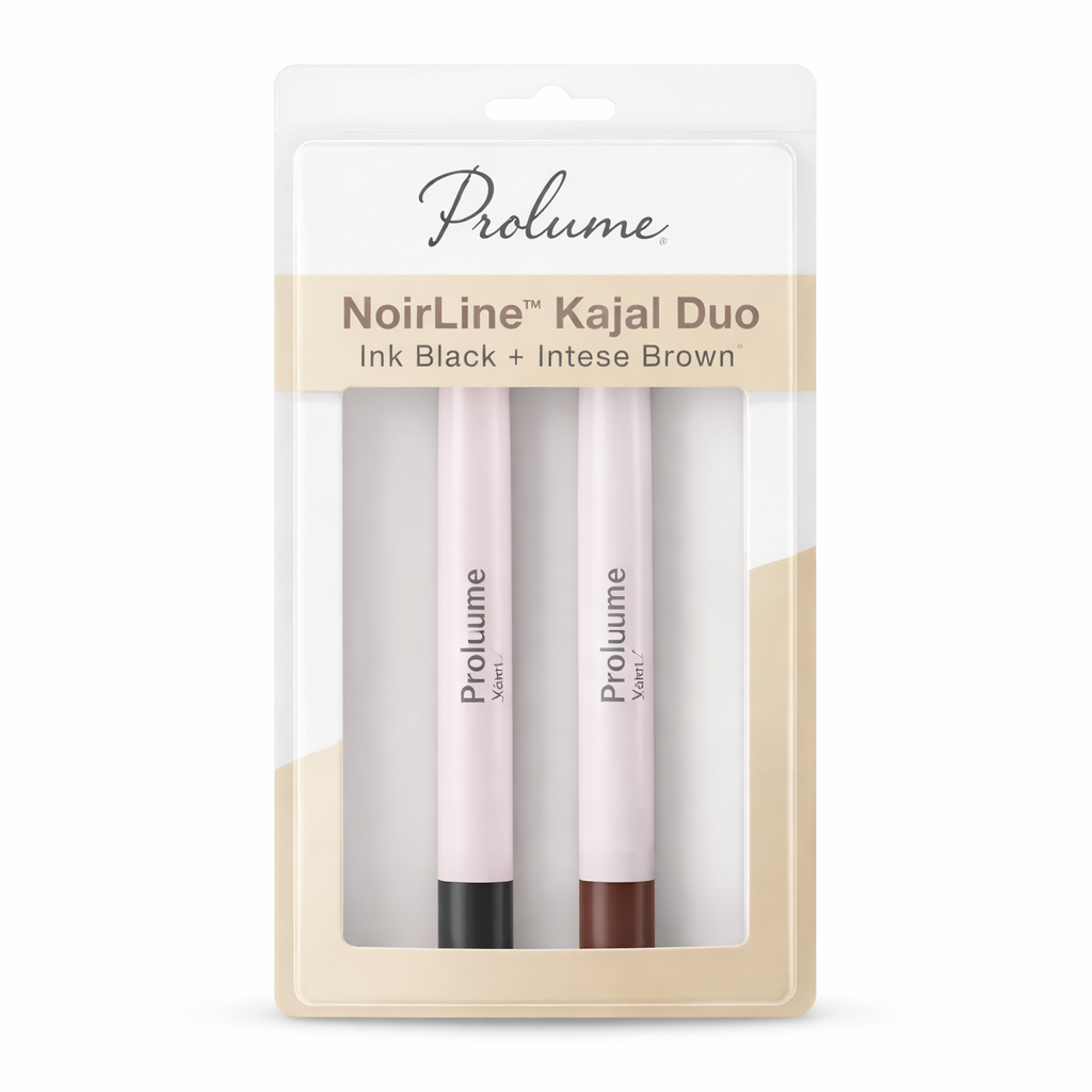 NoirLine Kajal Duo Ink Black + Intense Brown | Pack of 2