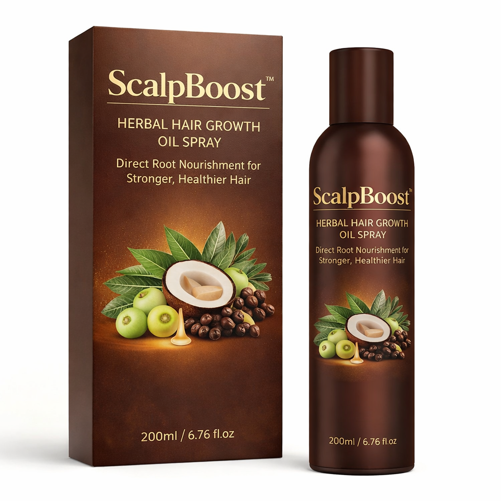 ScalpBoost Herbal Hair Growth Oil Spray