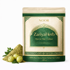 Noor ZariyaHerb Henna Hair Color Powder - Dark Brown | 350g Premium Pouch